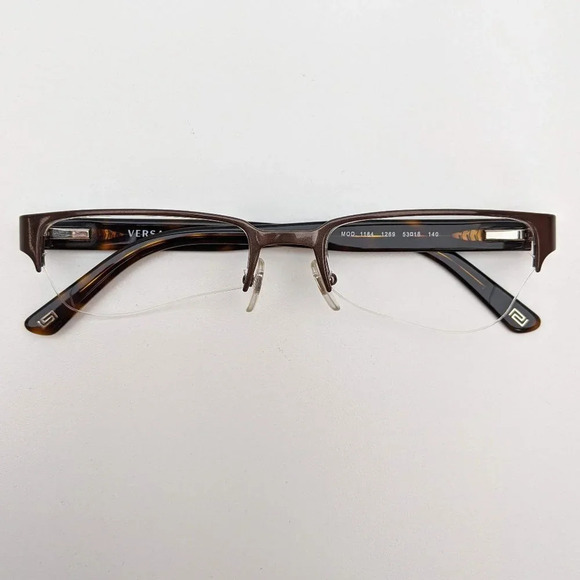 🕶️Versace Mod. 1184 1267 Eyeglasses 53/18 140 /KAL343🕶️​ - Picture 1 of 6